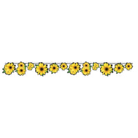 Beistle Sunflower Party Streamer