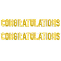 Beistle Foil Congratulations Streamer