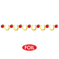 Bulk Foil Horse Racing Streamer (12 Pkgs Per Case) by Beistle