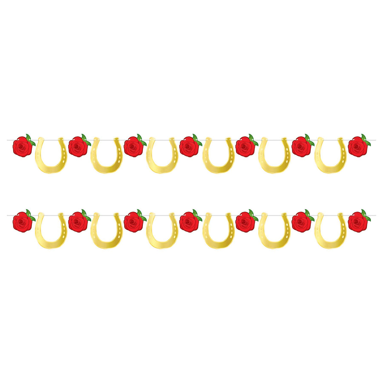 Bulk Foil Horse Racing Streamer (12 Pkgs Per Case) by Beistle