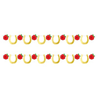 Bulk Foil Horse Racing Streamer (12 Pkgs Per Case) by Beistle
