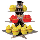 Bulk Graduation Cupcake Stand (12 Pkgs Per Case) by Beistle