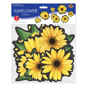 Beistle Sunflower Cutouts