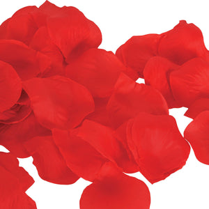 Beistle Red Fabric Rose Petals (12 Per Case)