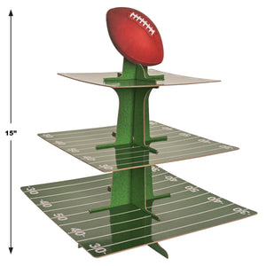 Bulk Football Cupcake Stand (12 Pkgs Per Case) by Beistle