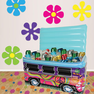 Bulk Inflatable Hippie Bus Cooler (1 Pkgs Per Case) by Beistle