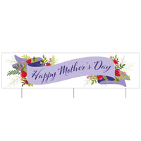 Beistle Plastic Jumbo Happy Mother's Day Yard Sign