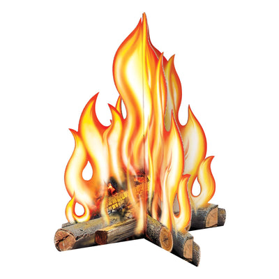 3-D Campfire Party Prop