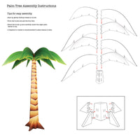 Beistle 3-D Palm Tree Prop