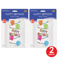 Bulk Happy Birthday Door Cover (12 Pkgs Per Case) by Beistle