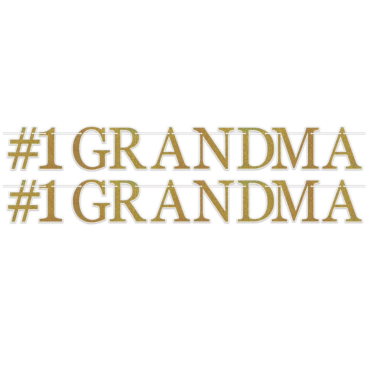 Beistle #1 Grandma Streamer