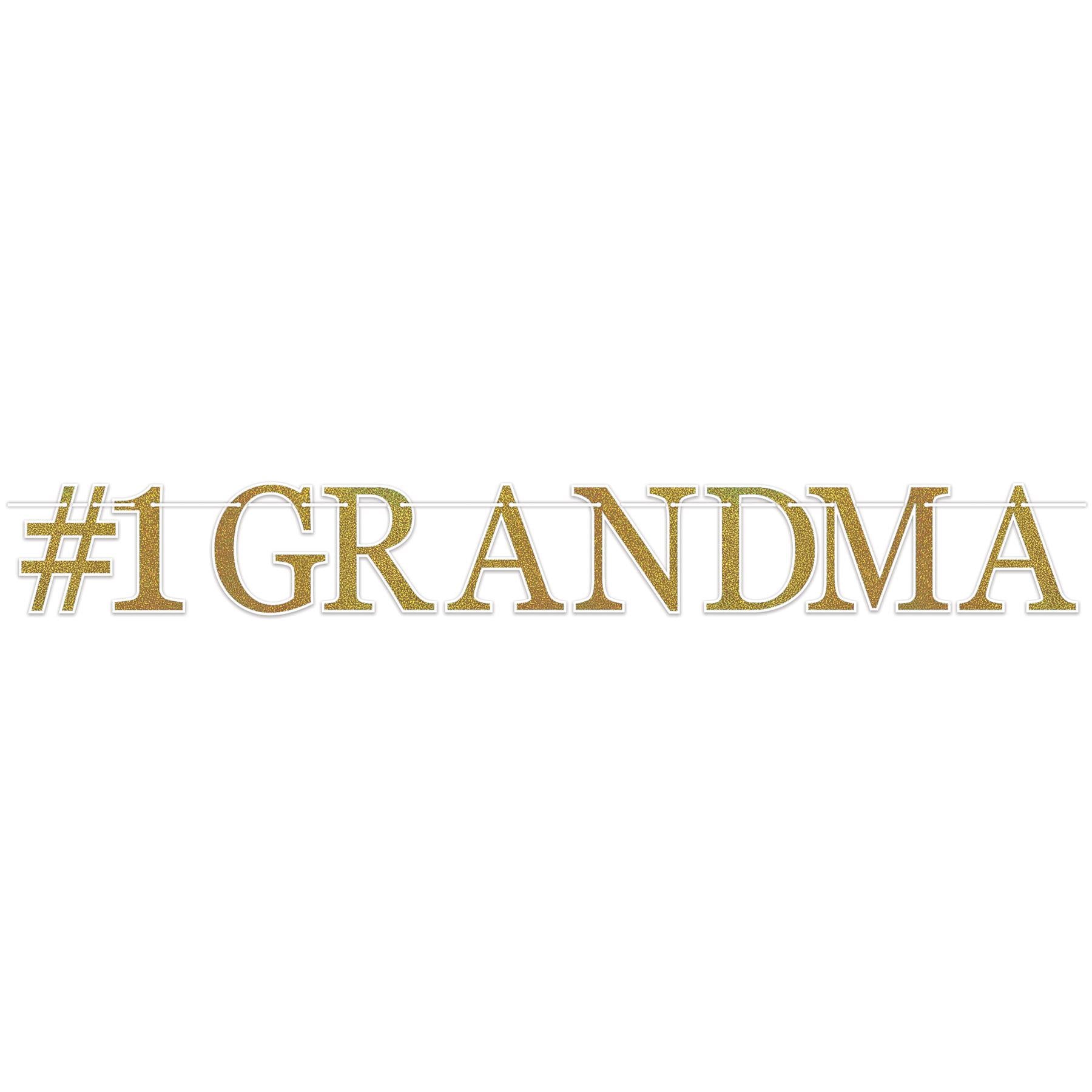 Beistle Grandparent's Day #1 Grandma Streamer