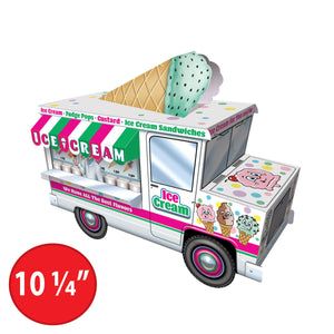 Beistle 3-D Ice Cream Truck Centerpiece