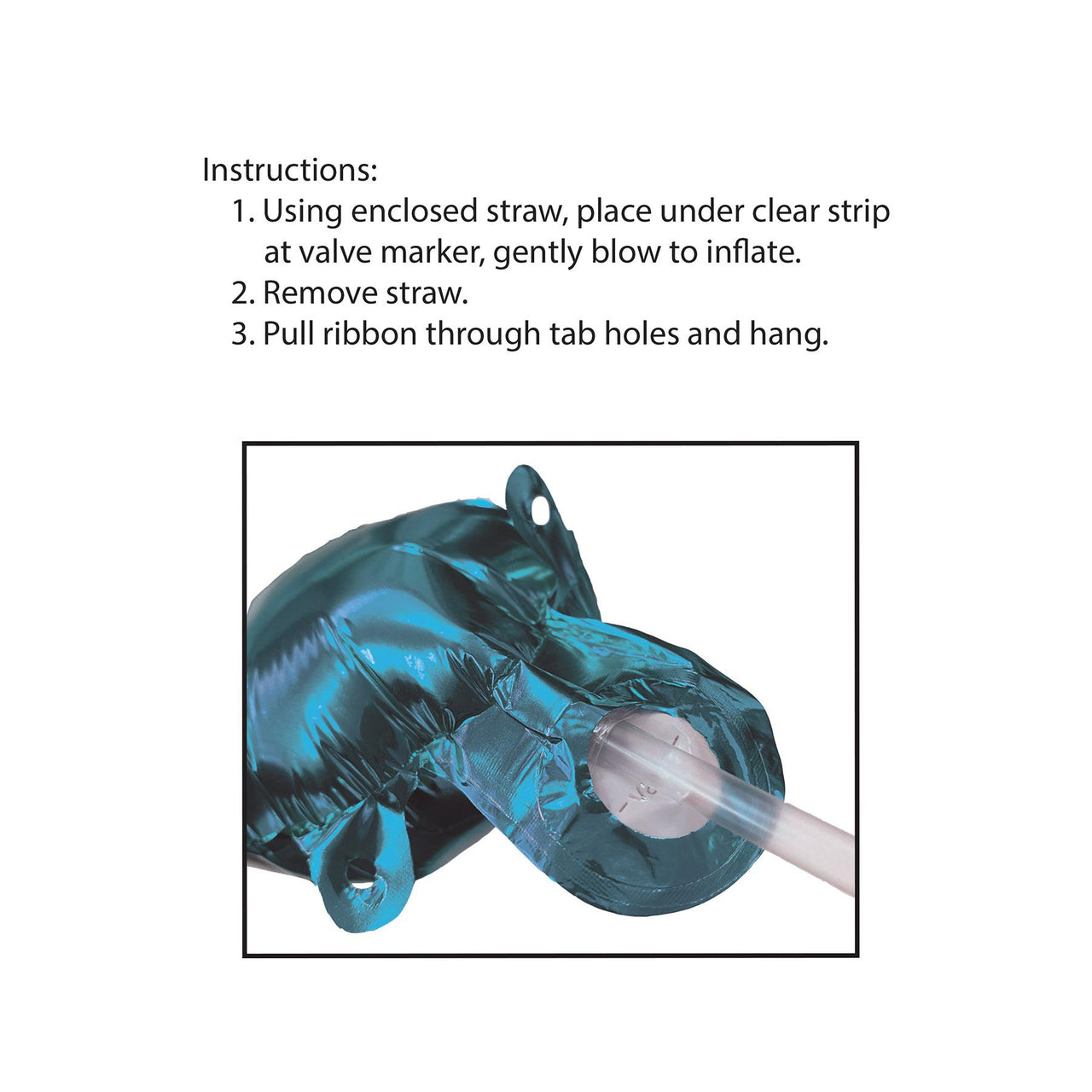 Bulk Baby Boy Balloon Streamers (6 Pkgs Per Case) by Beistle