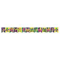 Beistle Foil Mardi Gras Streamer