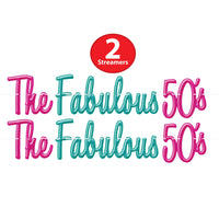 Beistle The Fabulous 50's Streamer