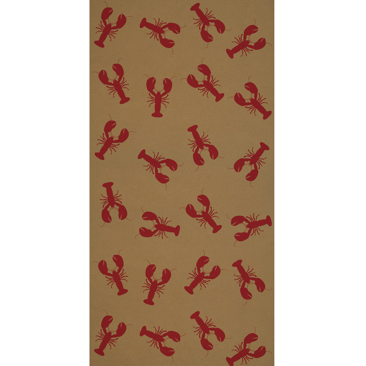 Beistle Luau Party Lobster Kraft Paper Table Roll
