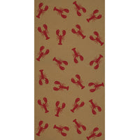 Beistle Luau Party Lobster Kraft Paper Table Roll