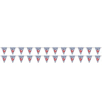 Beistle Lobster Bake Pennant Banner