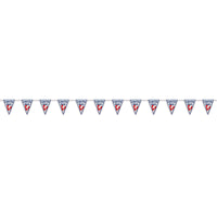 Beistle Luau Party Lobster Bake Pennant Banner