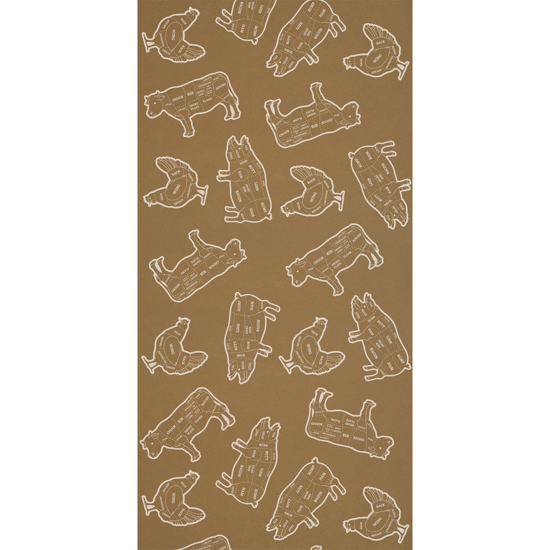 Beistle BBQ Kraft Paper Party Table Roll
