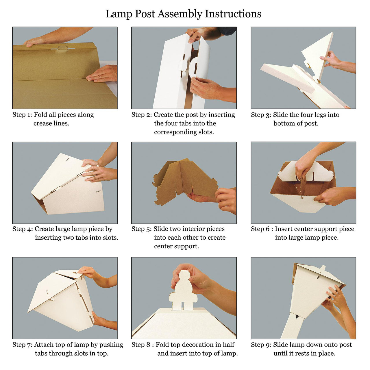 Beistle 3-D Lamppost Prop