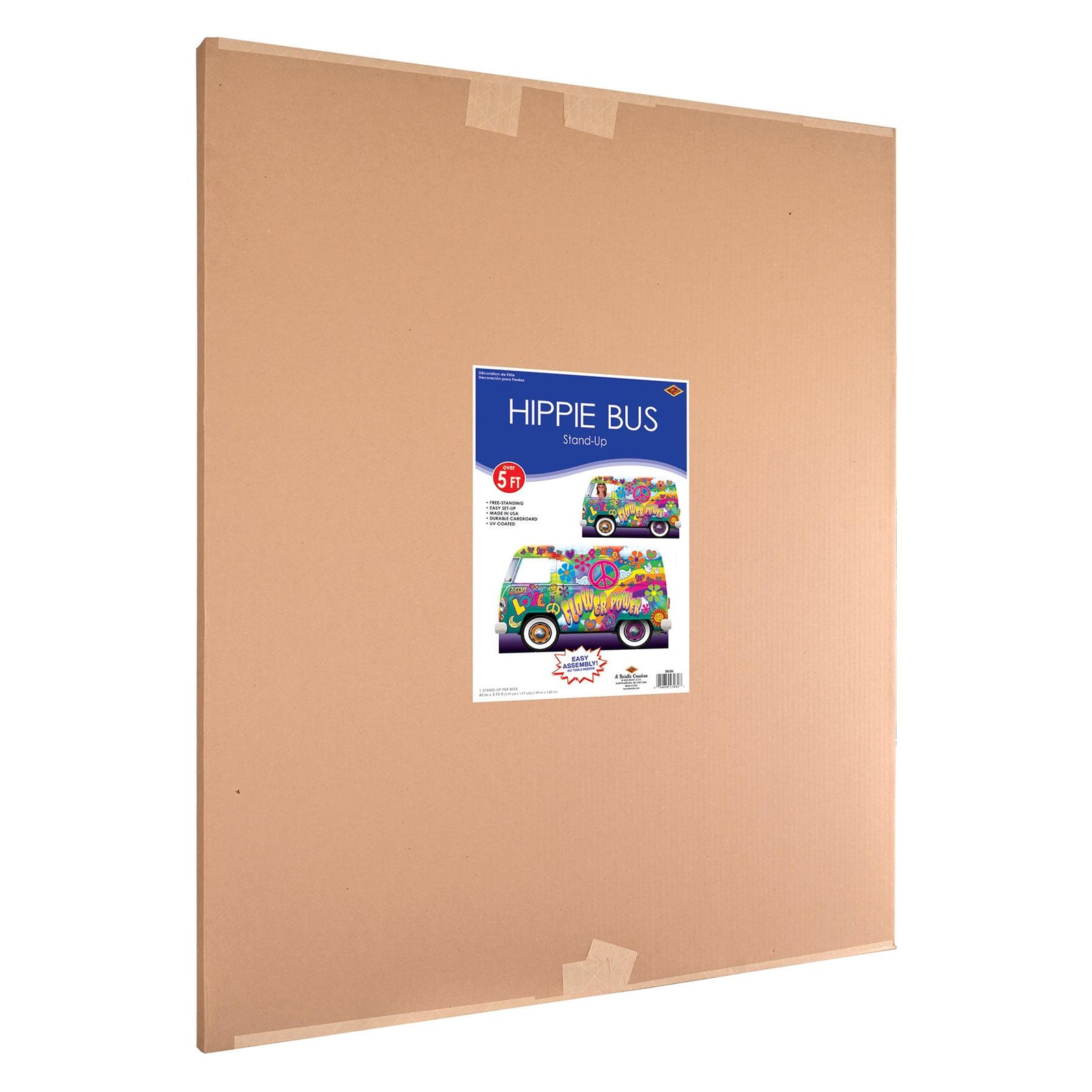 Beistle Hippie Bus Party Stand-Up Decoration