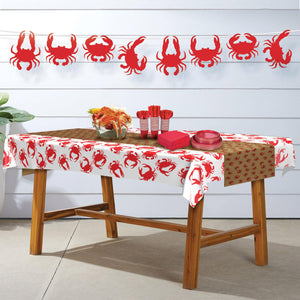 Beistle Crab Kraft Paper Table Roll