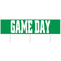 Beistle Plastic Jumbo Game Day Party Yard Sign