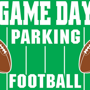 Beistle Plastic Game Day Parking Yard Sign