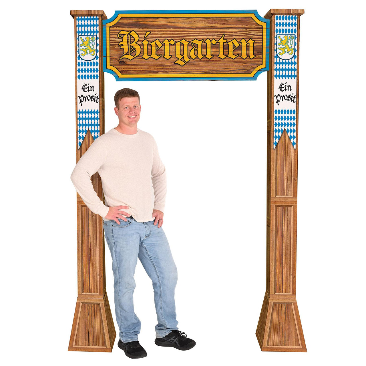 Beistle 3-D Biergarten Archway Prop