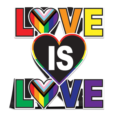 Beistle 3-D Love Is Love Party Centerpiece