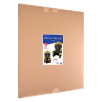 Beistle 3-D Prom Throne Prop Black