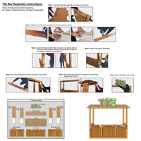 Beistle 3-D Tiki Bar Prop