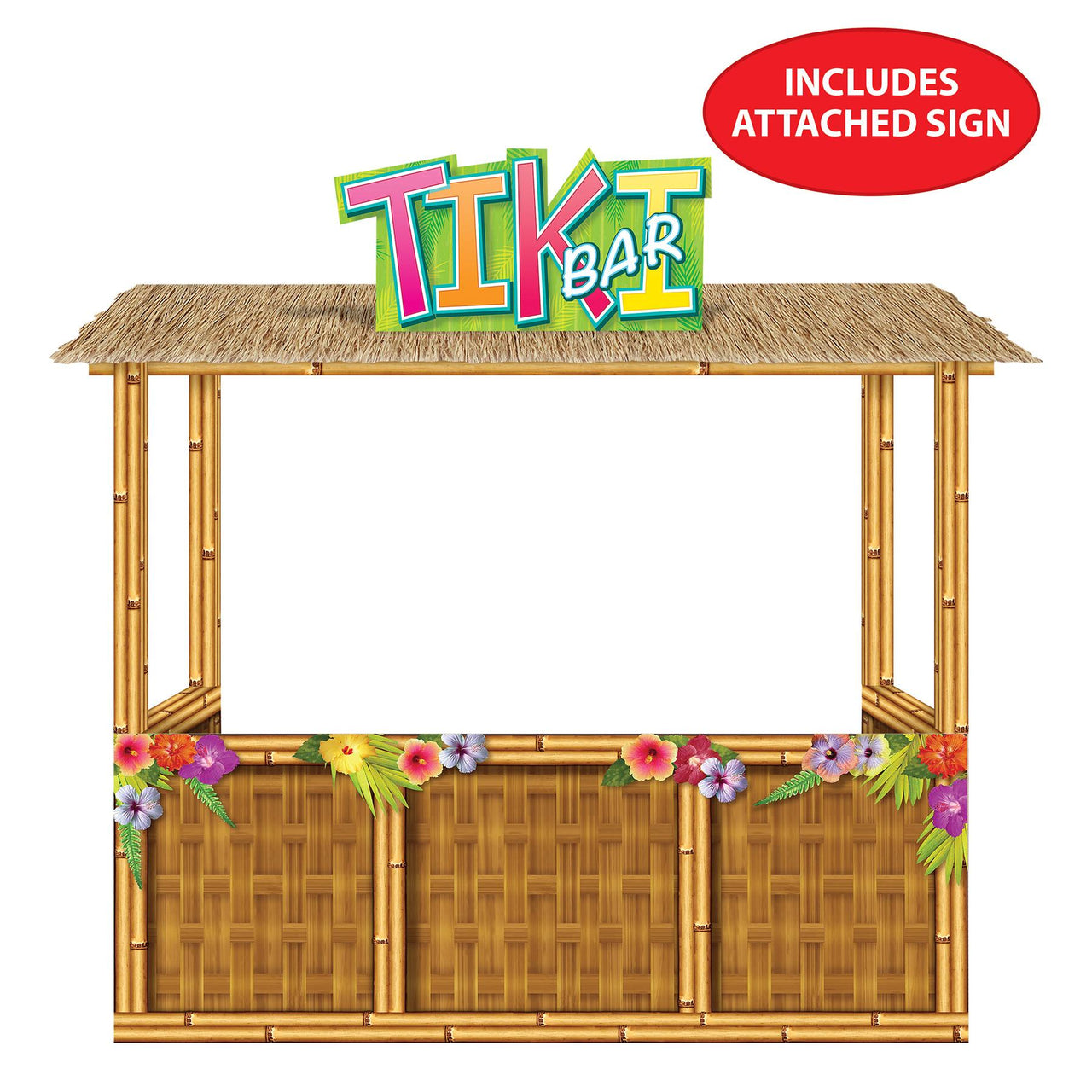 Beistle 3-D Tiki Bar Prop