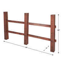 Beistle 3-D Brown Fence Prop