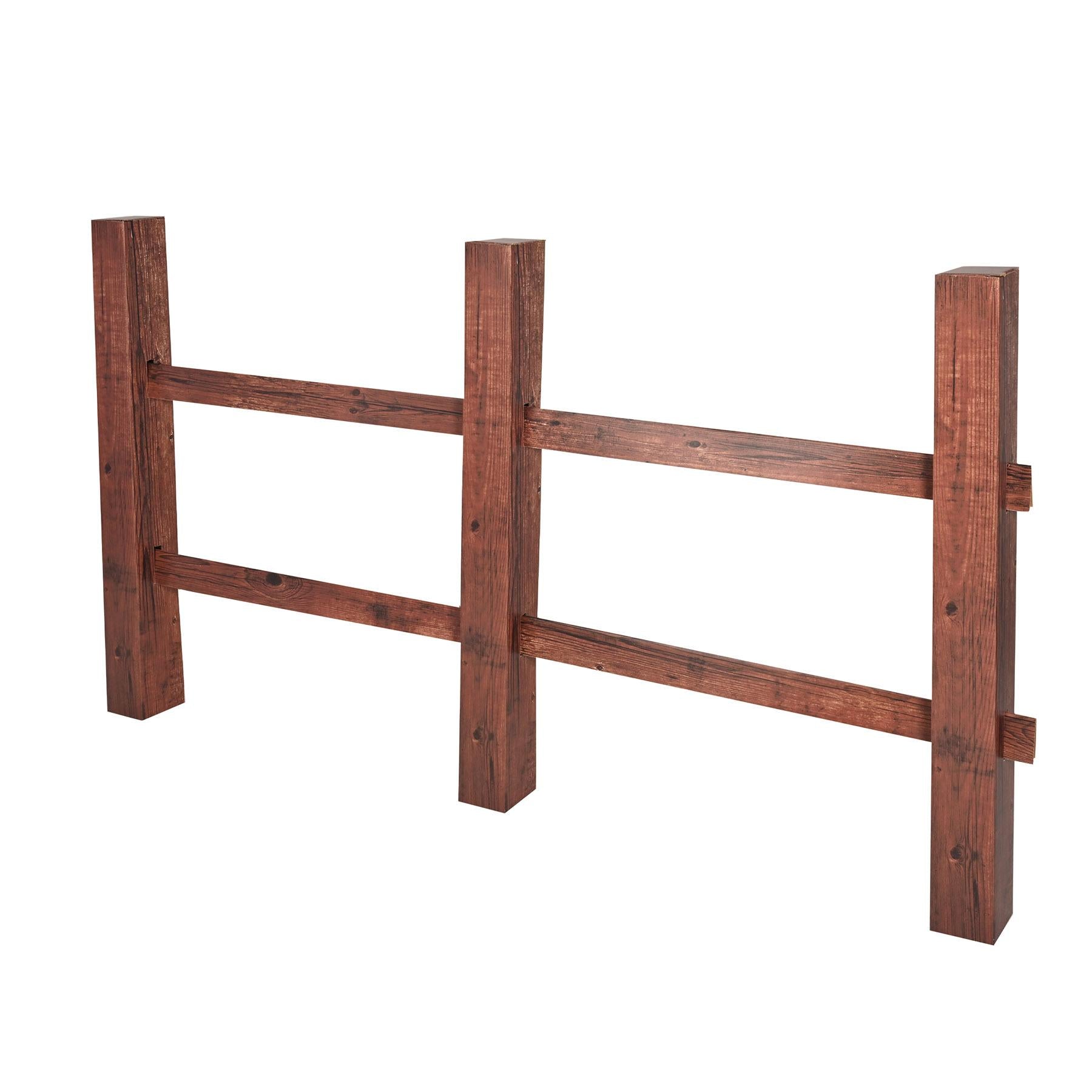 3-D Brown Fence Party Prop