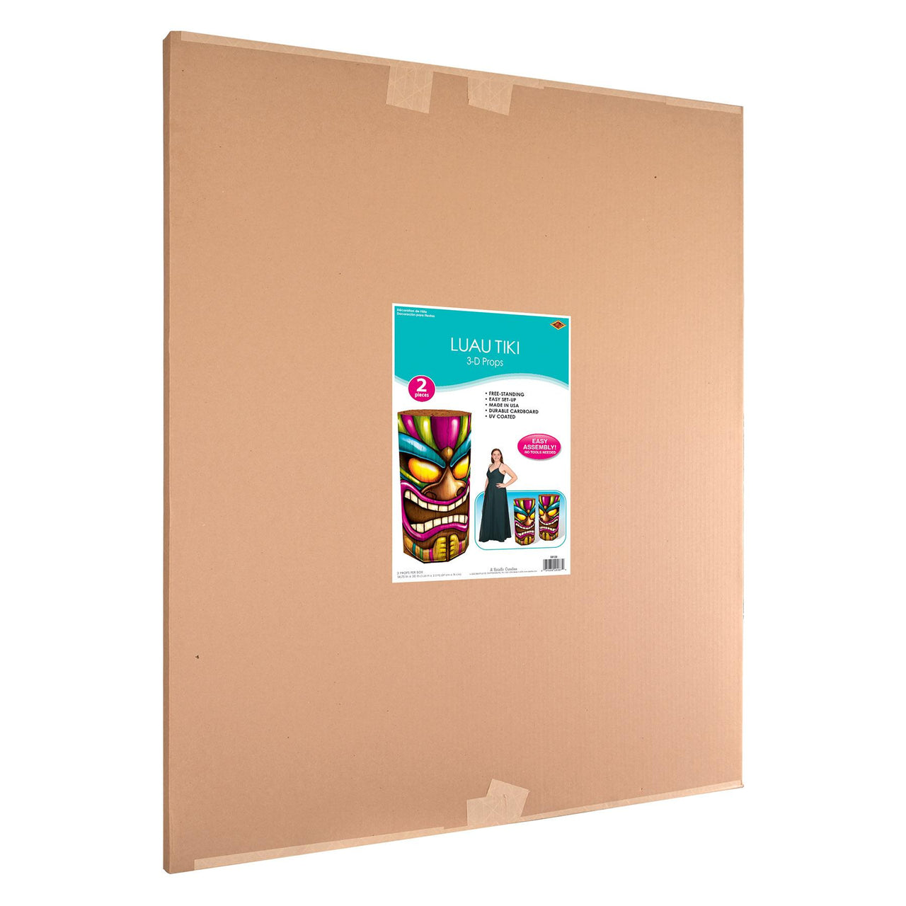 Beistle Luau 3-D Tiki Props