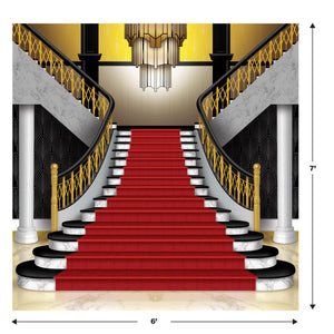 Red Carpet Grand Staircase Party Photo Prop