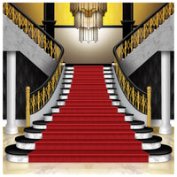 Beistle Red Carpet Grand Staircase Party Photo Prop