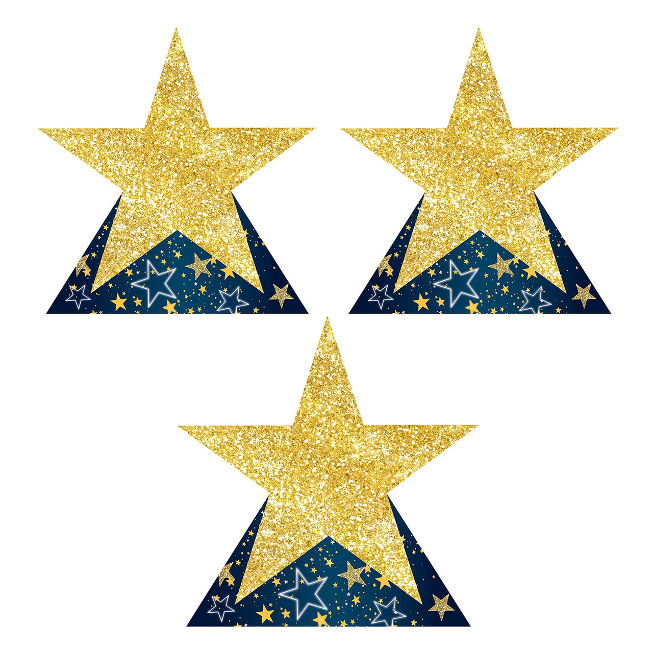 Beistle Starry Night Star Party Stand-Up Decoration