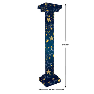 Beistle Starry Night 3-D Tall Column Props