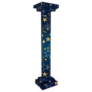 Beistle Starry Night 3-D Tall Party Column Props