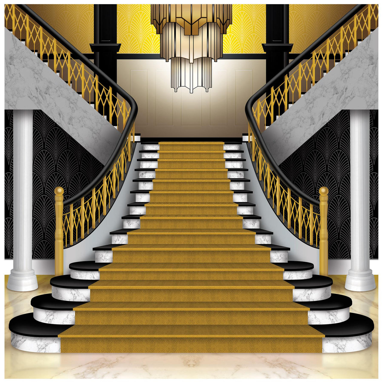 Beistle Roaring 20's Grand Staircase Party Photo Prop