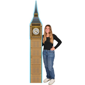 Beistle Big Ben Stand-Up - 94 inch x 14.75 inch - British Novelty Items
