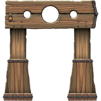 Stockade Photo Prop Stand-Up Decoration