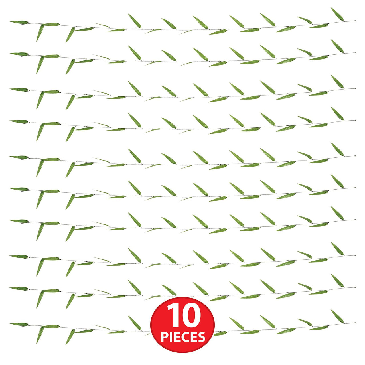 Beistle Fabric Vine Leaf Garlands - Jungle Themed - 6 Feet