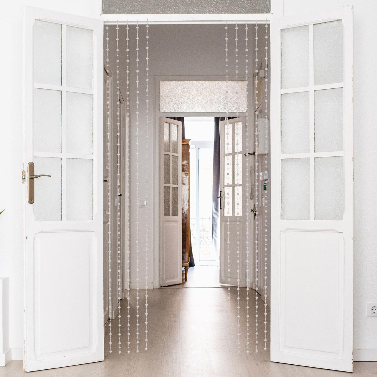 Bead Curtain - Clear - 78 inch x 24 inch - Novelty Curtains