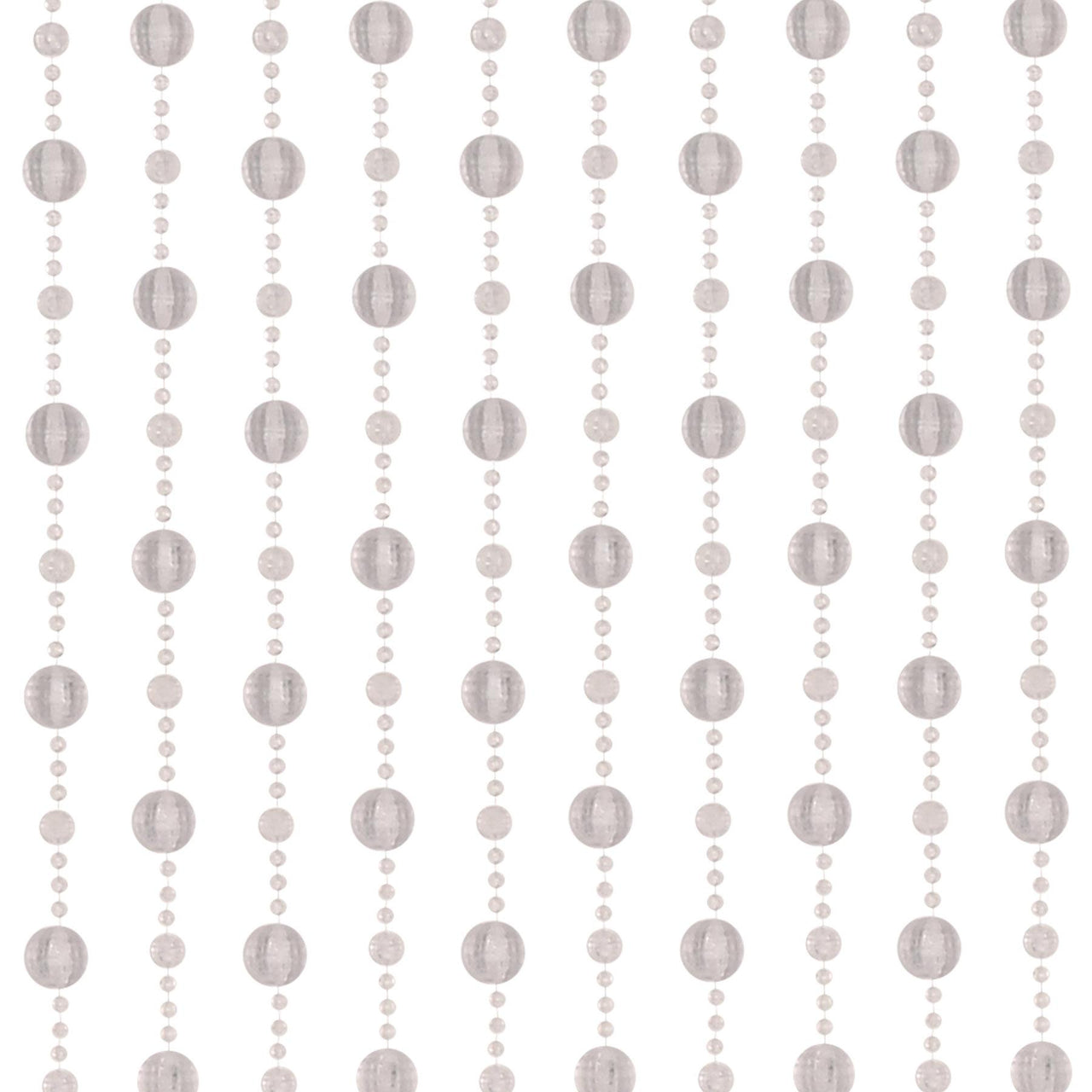 Bead Curtain - Clear - 78 inch x 24 inch - Novelty Curtains