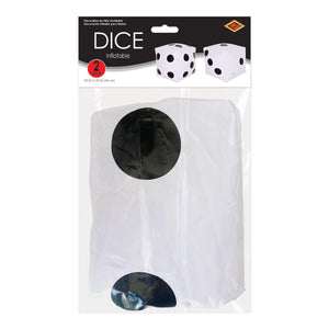 Beistle Inflatable Dice - Casino Novelty - 15 Inch